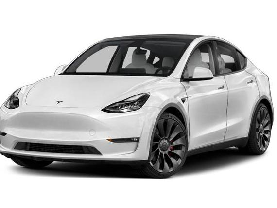 TESLA MODEL Y 2022 7SAYGDEE9NF427389 image